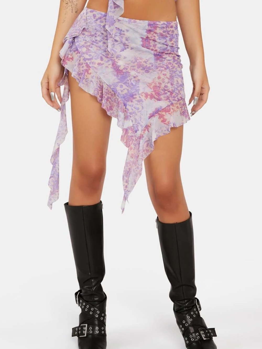 NWT Jaded London “Wisterial Mesh Mini Skirt”